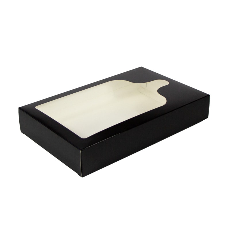 FHC - 400Pcs - Boîte avec fenêtre en PET pour planche   300x190mm H50mm