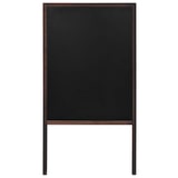 thumbnail of vidaXL Krijtbord dubbelzijdig vrijstaand 60x80 cm cederhout