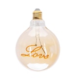 thumbnail of 4W LED Filament Leuchtmittel Edison E27 Deko Retro Nostalgie Glühbirne LOVE 1800K warmweiß