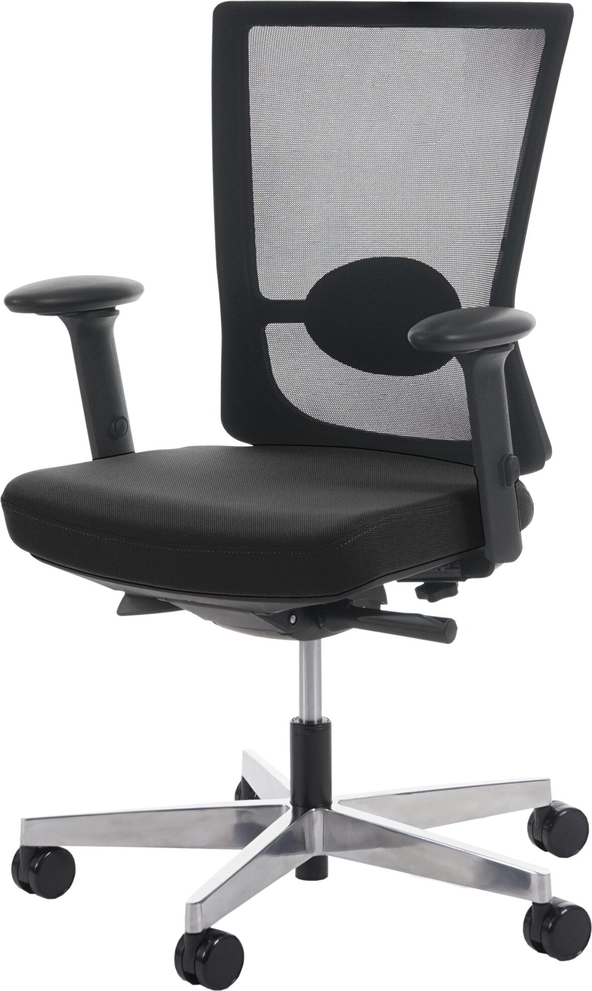 Silla de oficina MERRYFAIR Forte, silla de escritorio, función deslizante ergonómica ~ negro