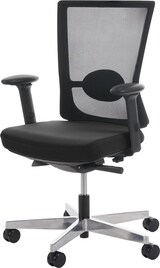 thumbnail of Silla de oficina MERRYFAIR Forte, silla de escritorio, función deslizante ergonómica ~ negro