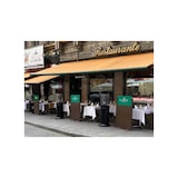 thumbnail of Estufa exterior a gas tipo farola baja BRITEC CORONA BAJO NEGRA