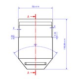thumbnail of BACHMANN DESK2 verdeckte Kabelführung, weiß