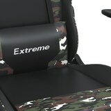 thumbnail of vidaXL Gaming-Stuhl mit Massagefunktion Schwarz Tarnfarben Kunstleder