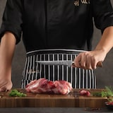 thumbnail of Wakoli EDIB Pro Damast Ausbeinmesser I 14cm Klinge I Pakkaholzgriff