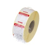 thumbnail of Dagelijkse veiligheidsetiketten, multifunctioneel, gemakkelijk te verwijderen , HENDI, woensdag, rood, 1000 u., 25x25mm