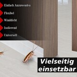 thumbnail of PRIOstahl Türdichtung Dichtungsband Dichtung 5 Meter 25mm selbstklebend aus Silikon Durchzugstopper