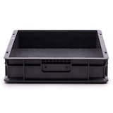 thumbnail of Caja Euro Plástica Sólida 40 x 60 x 10 cm