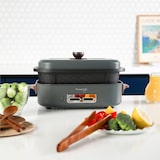 thumbnail of Kuvings - Plancha électrique de table antiadhésive - Multifonction : Cuisiner, griller, mijoter - Nettoyage facile - Multi-grill