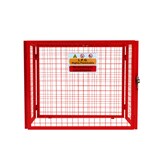 thumbnail of Opvouwbare Gaas Opslagkooi voor Gasflessen Rood  – 92 cm x 110 cm x 50 cm