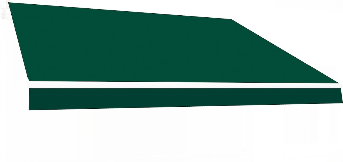 Toldo completo manual 4x2,5m Smartsun Verde lona poliéster