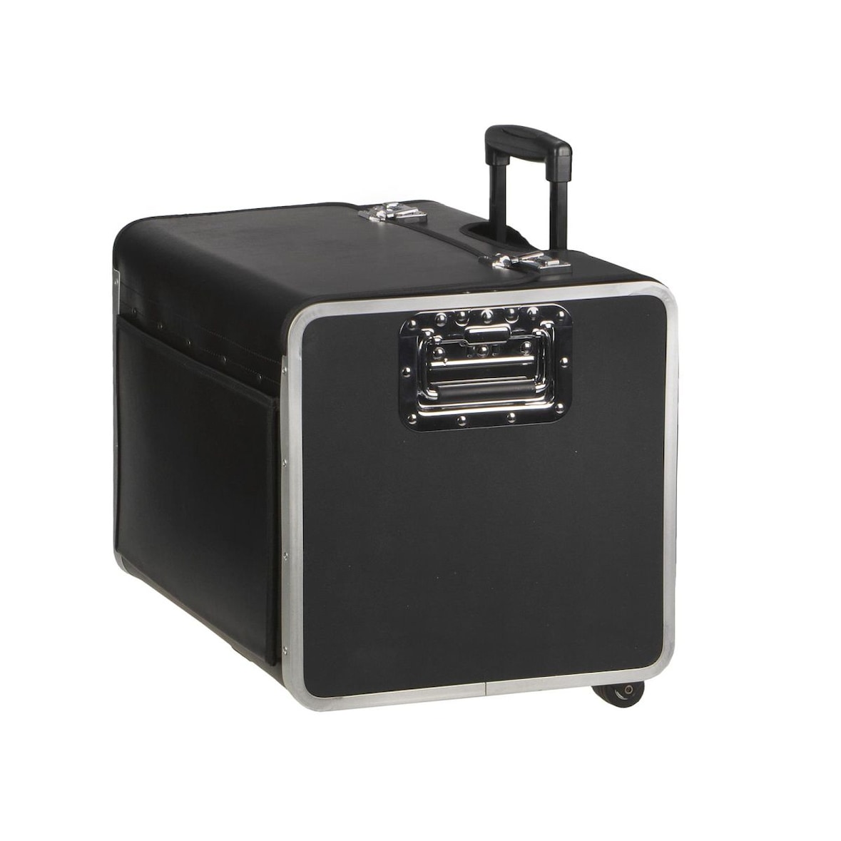 Alassio Transportkoffer für 7 Aktenordner Trolleyauszug Rollen seitl. Griffe Aktenkoffer 45048