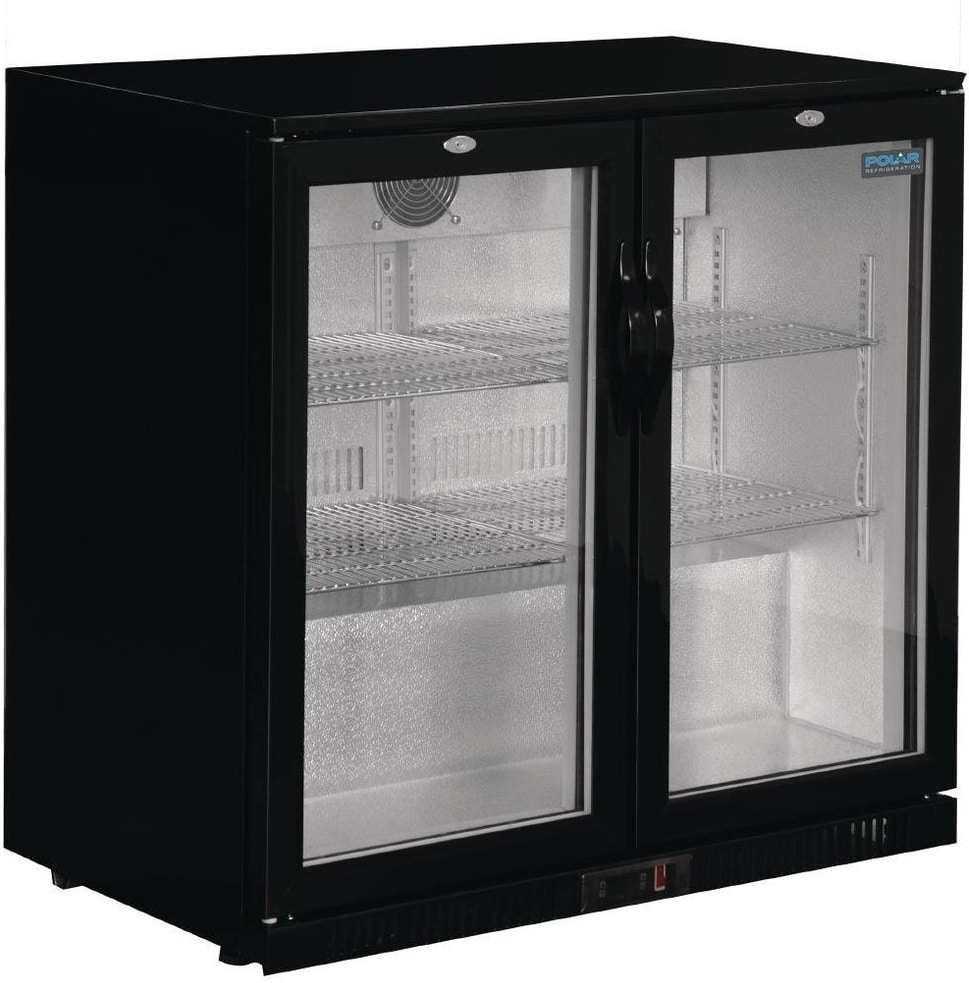 Polar Serie G Barkühlschrank mit 2 Klapptüren 208L