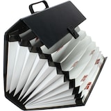 thumbnail of Porta-documentos tipo acordeão “Project” preto
