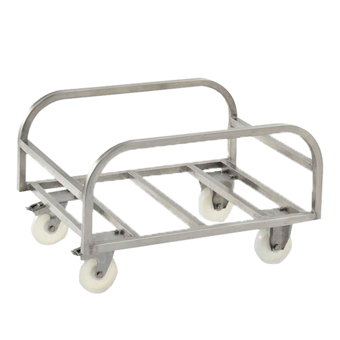 GILAC Chariot pour bac grand volume - inox - 170 L - Gris G111595