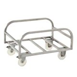 thumbnail of GILAC Chariot pour bac grand volume - inox - 170 L - Gris G111595