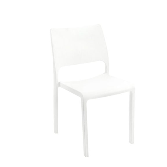 METRO PROFESSIONAL Sedia impilabile Breva, plastica, bianco