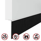 thumbnail of vidaXL Zelfklevende Deurborstels 6 pcs Wit 100 cm Aluminium Legering