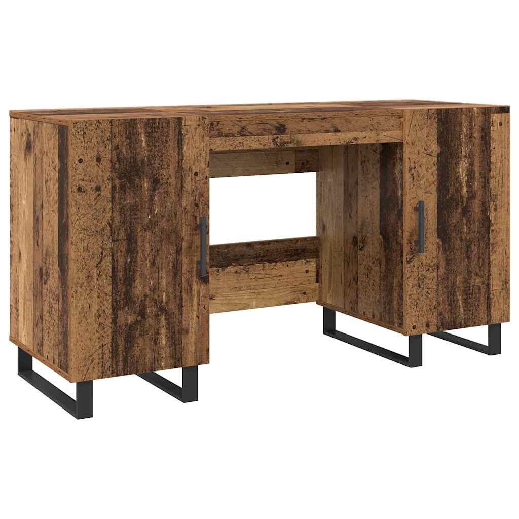 Bureau Bois ancien 140 x 50 x 75 cm Bois d'ingénierie Modèle Ventura Vision