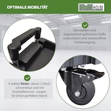 thumbnail of Montagewagen klappbar mobil transportabel 67,5x40x95 cm Traglast 80 kg 4 Ablagefächer leer