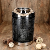 thumbnail of B. Windlicht Reyla groß schwarz & Chrome - 2019903