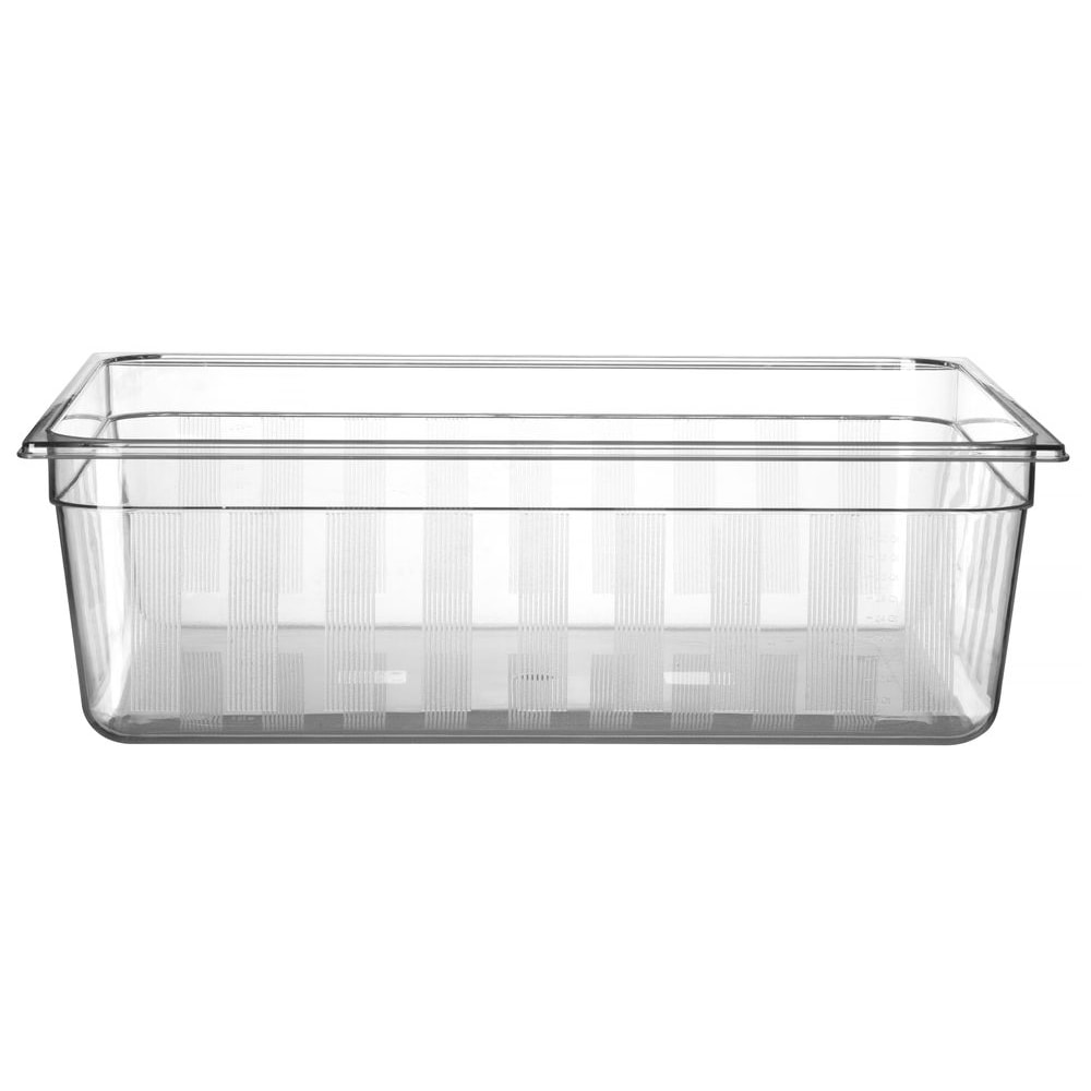 HENDI Gastronorm-Behälter 2/1, GN 2/1, 58L, Transparent, 650x530x(H)200mm
