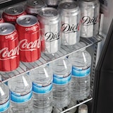 thumbnail of Arrière-bar 2 portes battantes vitrées 198 Litres noir, 230 W, 220 V - MONO