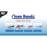 thumbnail of Clean Hands Base kit métallique inoxydable 11,5 cm x 12,7 cm x 22 cm argent