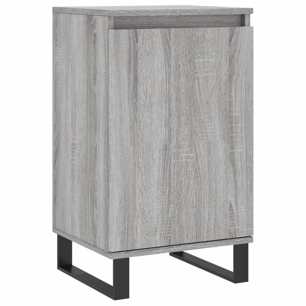 vidaXL Sideboard Grau Sonoma 40x35x70 cm Holzwerkstoff