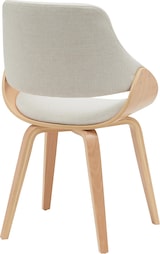 thumbnail of CLP 2er Set Esszimmerstuhl Vangale Stoff HBT: 86x52x54 cm natura/creme