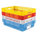 thumbnail of GILAC Caisse ajourée empilable emboîtable HACCP 600 x 400 - 27 L - Blanc G180221