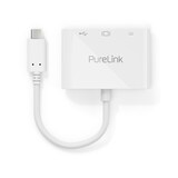 thumbnail of PureLink USB-C auf Multiport Adapter - iSerie - weiß - 0,10m