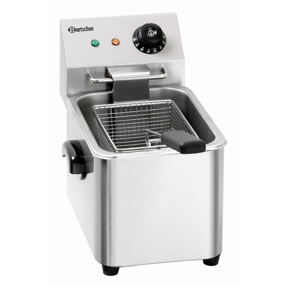 Friggitrice piccola da 4 litri in acciaio inox, 2000 W, 220 V - MONO