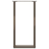thumbnail of vidaXL Console tafelpoten 2 st U-vormig 28x(72-73) cm staal naturel