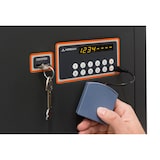 thumbnail of ARREGUI Plus C 181080 Caja fuerte de empotrar con cerradura certificada de llave y codigo, Caja doble Seguridad Fundo extensible, 52 x 38,5 x 20/30 cm