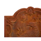 thumbnail of Biscottini Piastra in ghisa 47x2,5x46 cm - Lastra per caminetto con stemma per camino - Griglia in ghisa