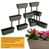 thumbnail of ArtPlast - Vertikaler Blumentopf aus Kunststoff 3 Ebenen