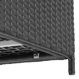 thumbnail of Auflagenbox Kuusamo mit Aluminiumgestell und Rollen 297l, 117x54x64cm