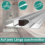 thumbnail of PRIOstahl Duschdichtung Transparente Magnetdichtung 2 Meter 180° für Glasstärke: 6mm für Duschtüren