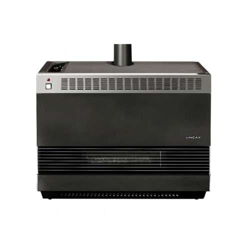 Stufa a gas Lincar 9013 Termostatico Nero