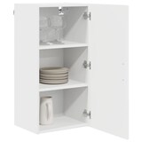 thumbnail of vidaXL Küchenwandschrank mit Regal Weiß 40 x 31 x 80 cm Holzwerkstoff