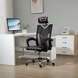 thumbnail of Vinsetto Sedia Ufficio Ergonomica con Supporto Lombare e Cervicale