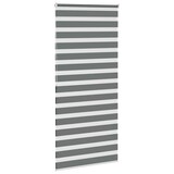 thumbnail of vidaXL Doppelrollo Dunkelgrau 100x200 cm Stoffbreite 95,9 cm Polyester