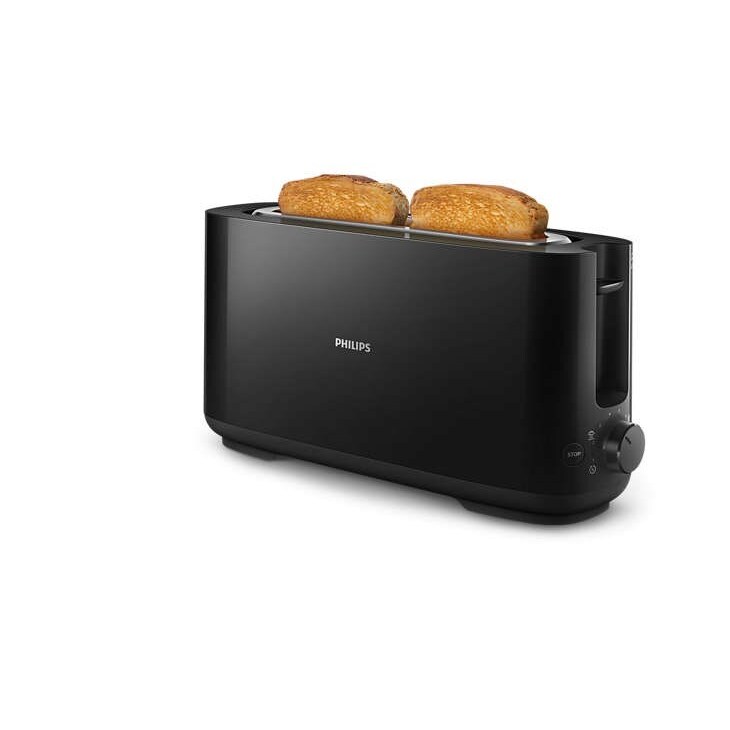 Tostadora Philips Daily 1 Slot Hd2590 1030W Negro