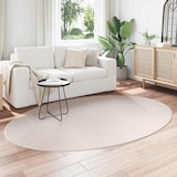 thumbnail of vidaXL Bereichsteppiche Oval HUARTE Sand 160 x 230 cm 100 %Polyester