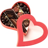 thumbnail of Caixa Cartão Chocolates Vermelha Coração 4 linhas 14x14x3,3cm