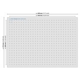 thumbnail of HMF 1451-100 Rasterschaumstoff, Würfelschaum, 440 x 315 mm, Koffereinlage, Tabletop, Höhe: 100 mm