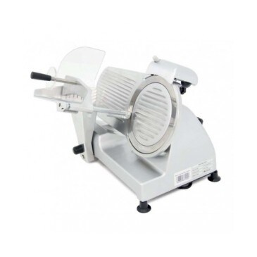 Cortadora de fiambre base de aluminio fundido y barnizado CF220