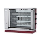 thumbnail of Gashähnchengrill mit Licht, 3 Spieße, für ca. 15-18 Hähnchen, Tischgerät, 18 kW