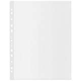 thumbnail of ESSELTE Buste perforate DELUXE, 100% RICICLATE e 100% RICICLABILI, PPL antiriflesso, f.to 22x30 cm, Scatola da 50 pz, 627504